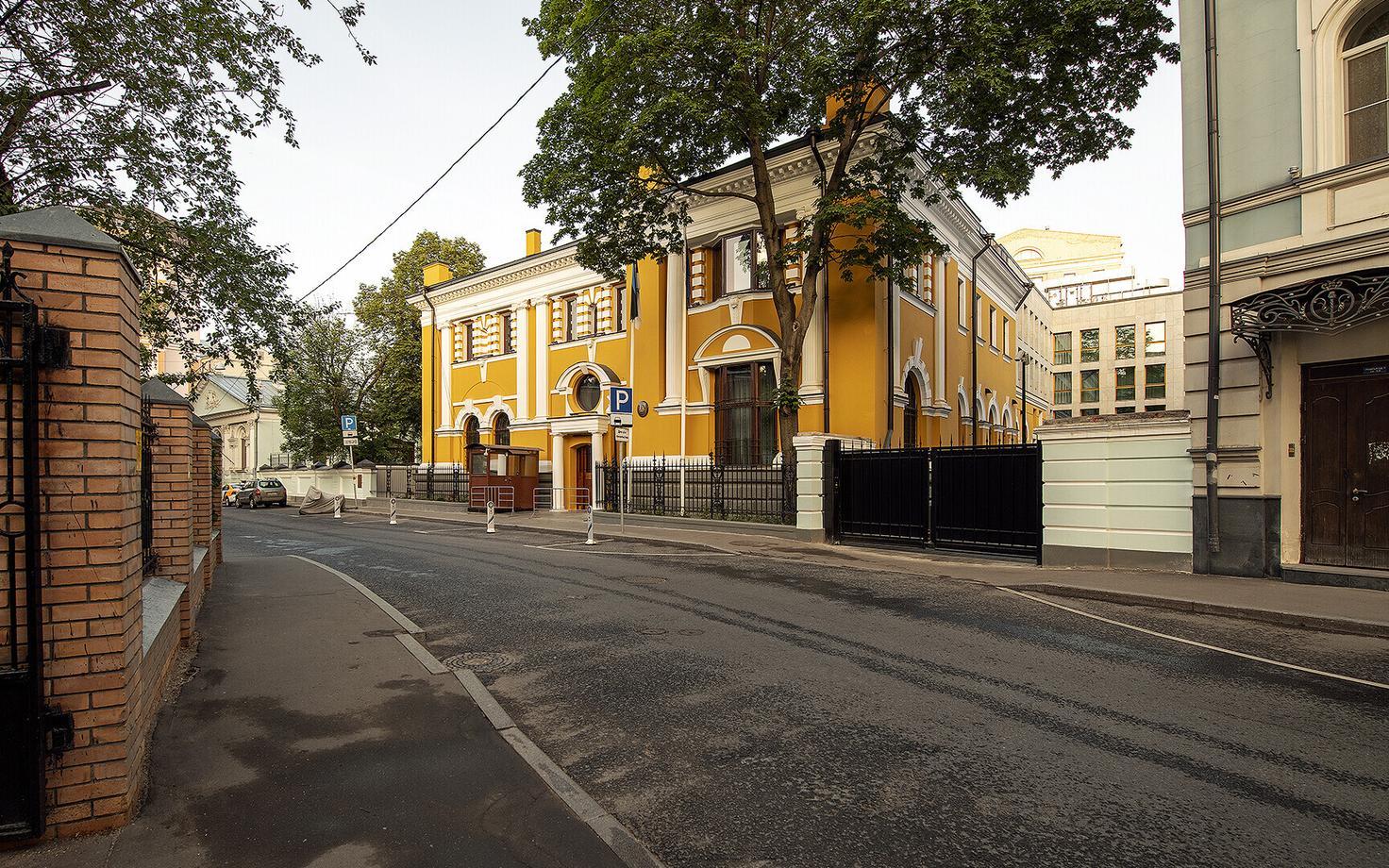 Посольство Эстонии в центре Москвы