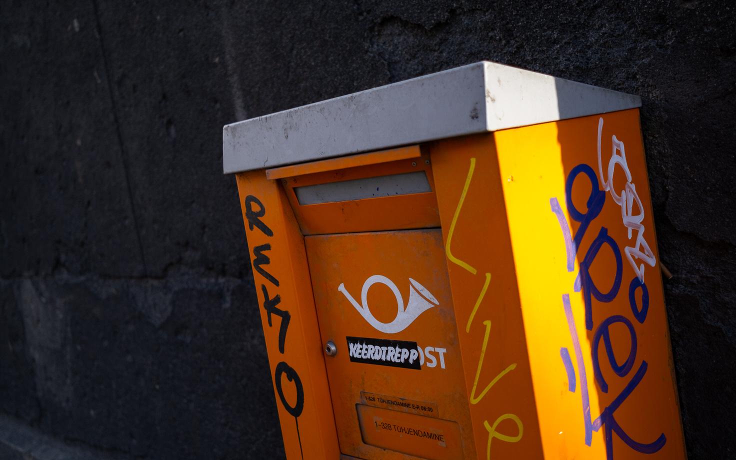 Postkast Tallinnas.