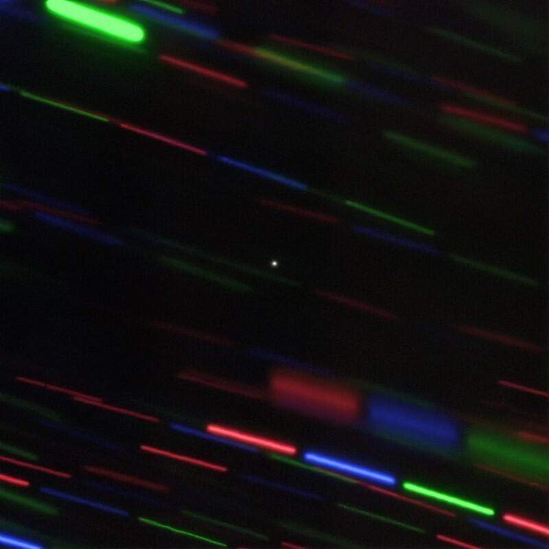 Rahvusvaheline Gemini observatoorium tegi 2020 CD3-st foto 24. veebruaril.