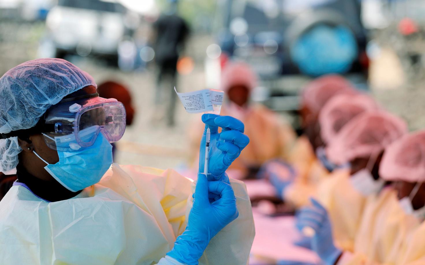 Ebola-vastane vaktsineerimine Kongo DV-s.