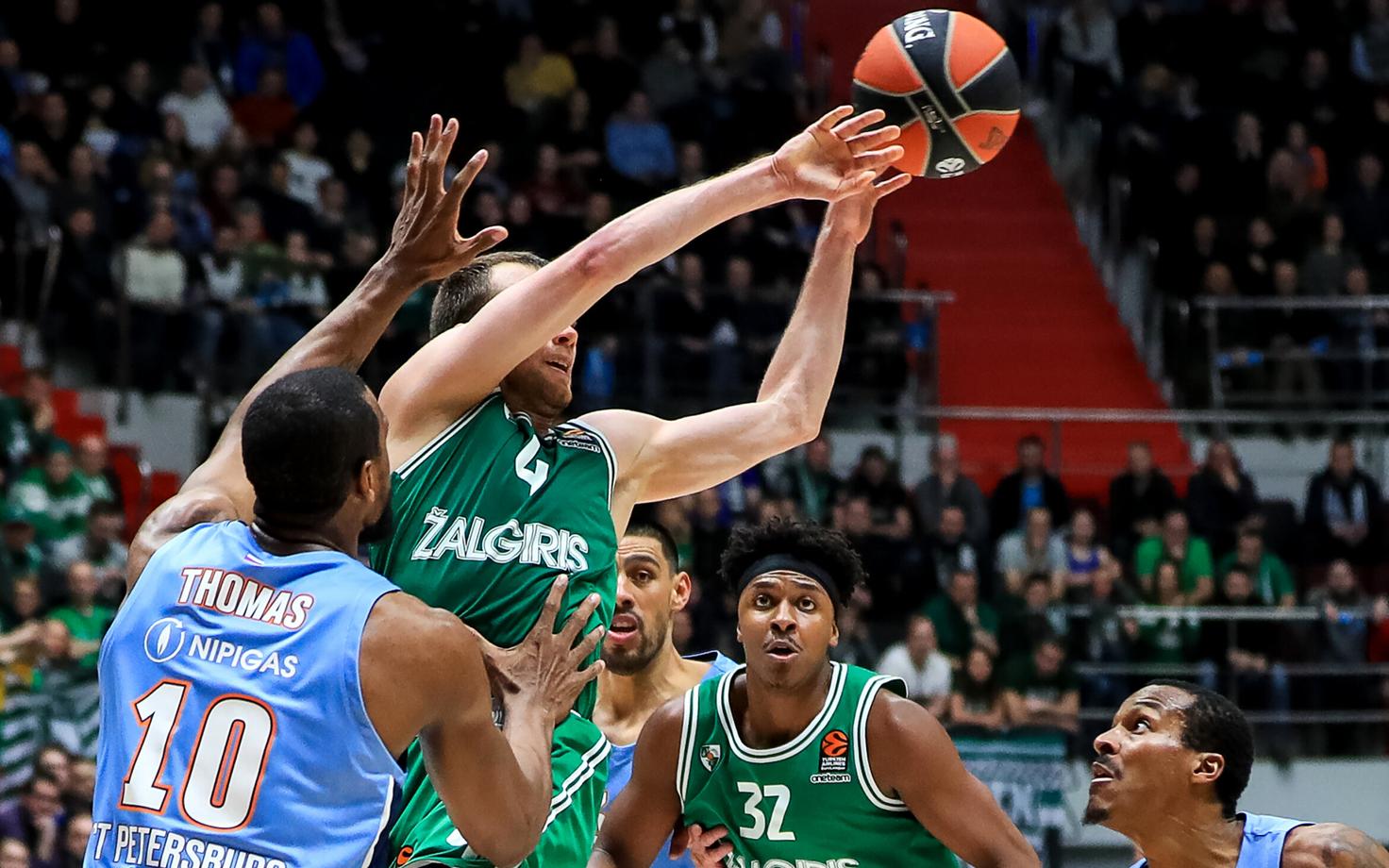 Peterburi Zeniit - Kaunase Žalgiris