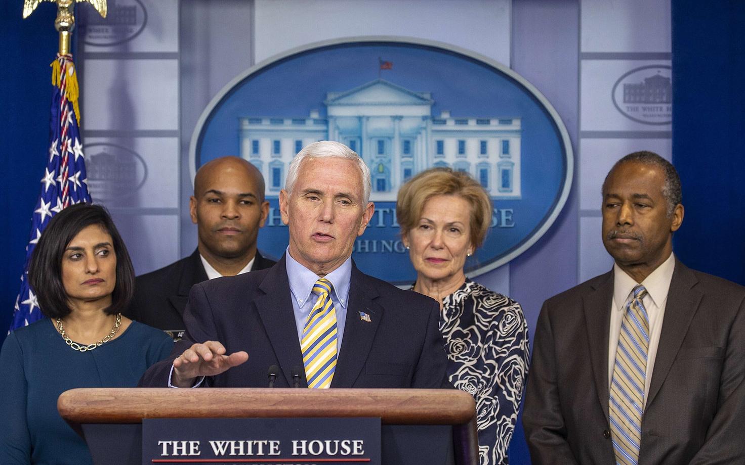 USA asepresident Mike Pence.