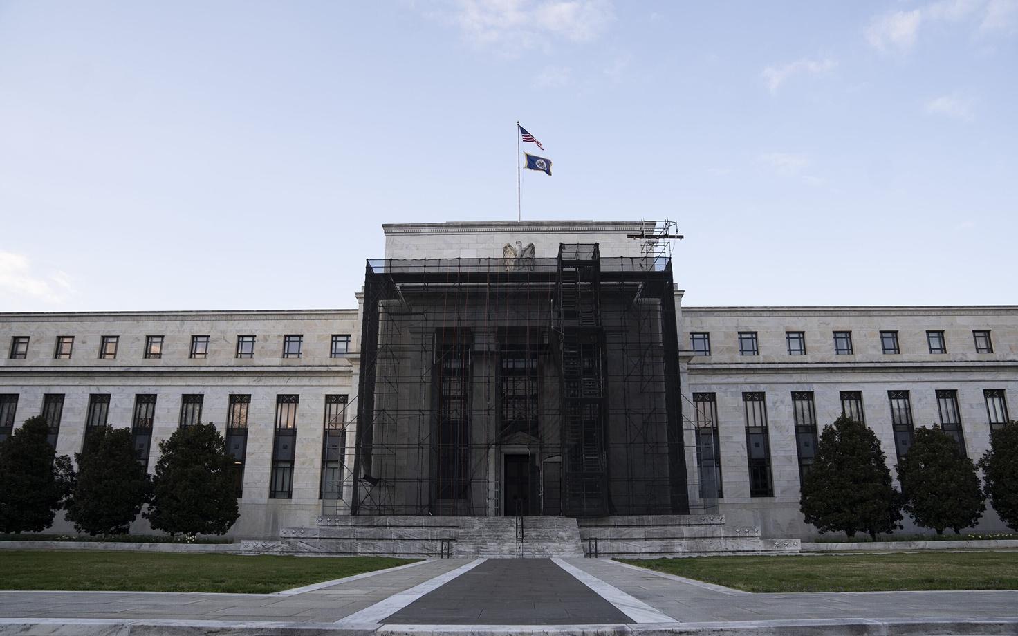 Föderaalreservi hoone Washingtonis.