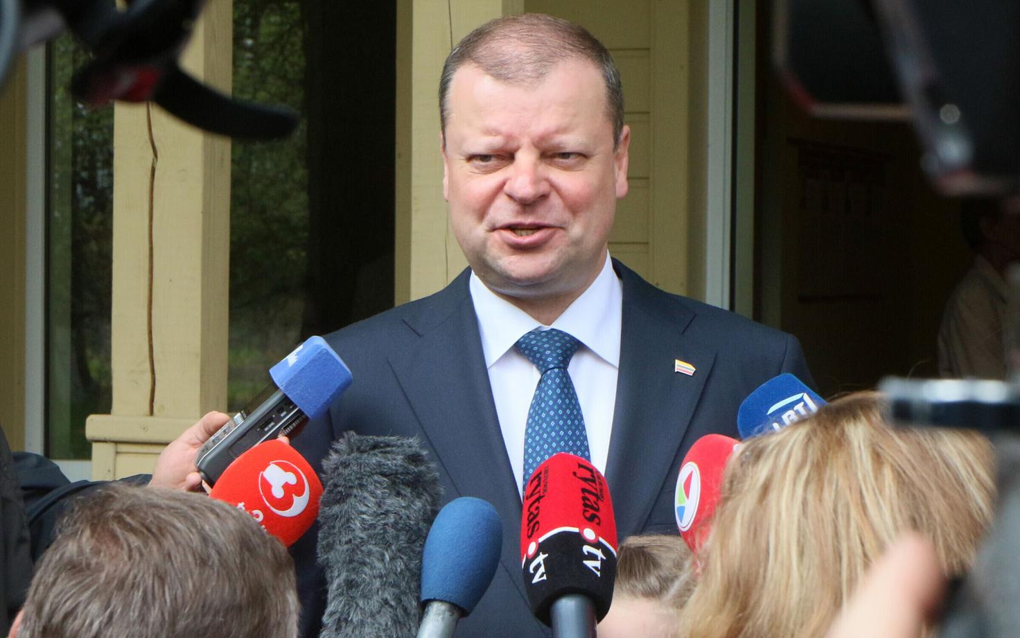 Leedu peaminister Saulius Skvernelis, arhiivifoto.