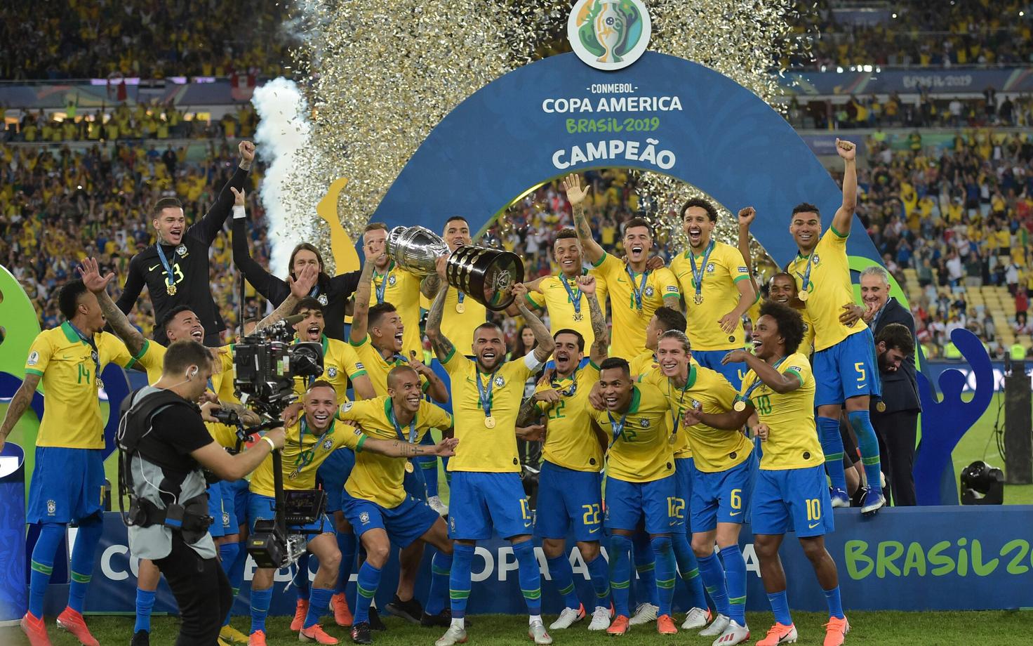 2019. aastal võitis Copa America Brasiilia.