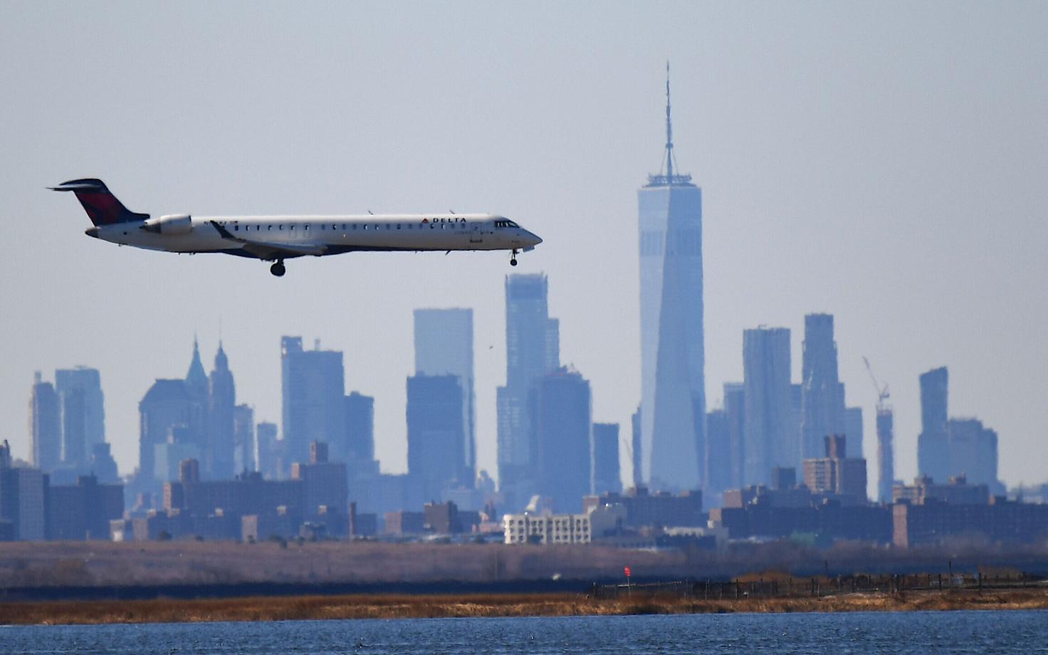 Reisilennuk New Yorgi juures.