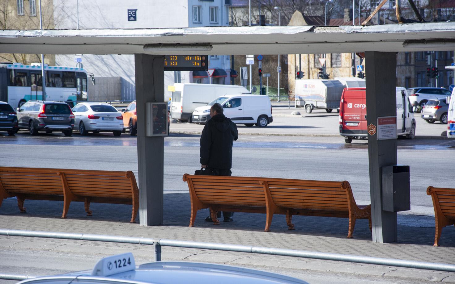Таллиннский автовокзал.