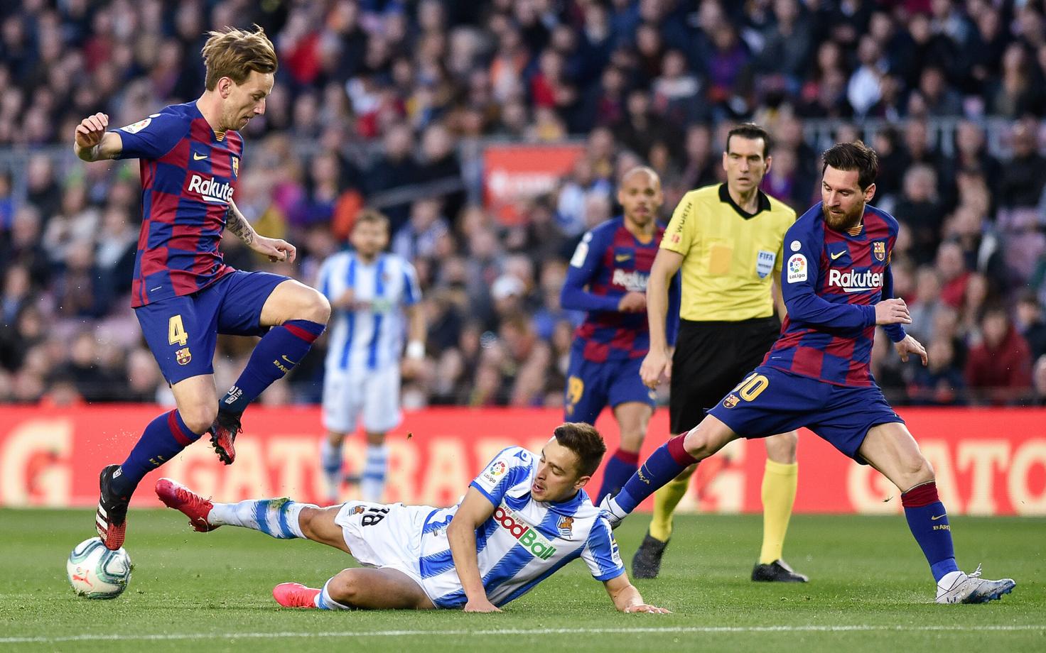 Hispaania jalgpalli kõrgliiga: Barcelona - Real Sociedad