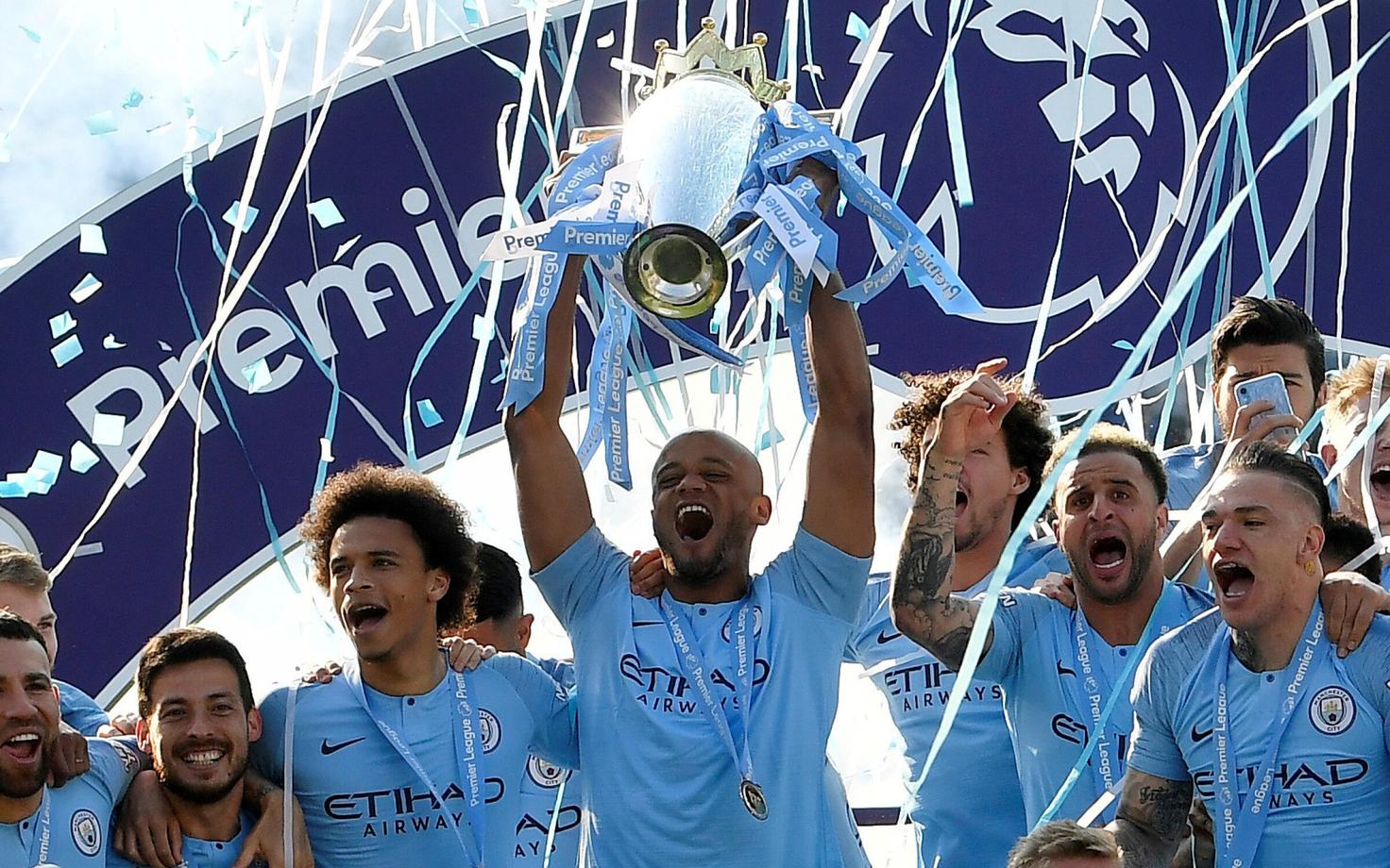 Valitsev Inglismaa jalgpallimeister Manchester City