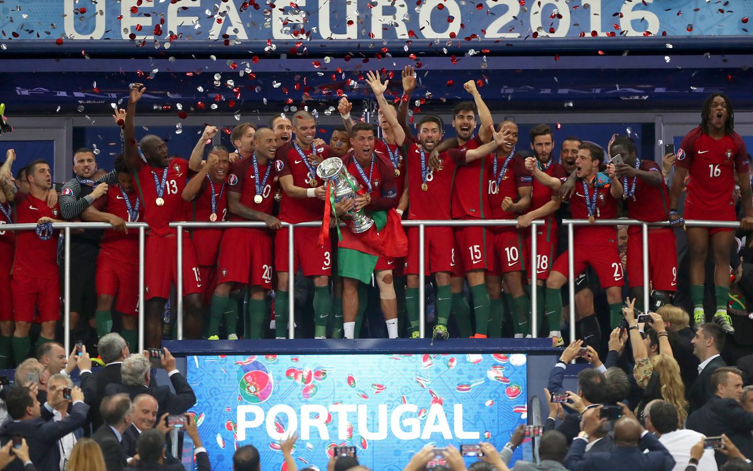 2016. aastal tuli Euroopa meistriks Portugal