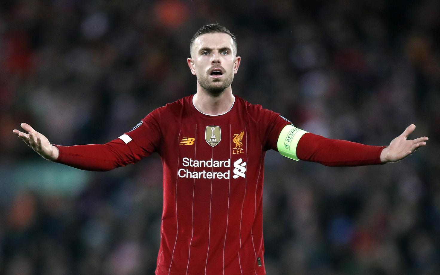 Liverpooli kapten Jordan Henderson