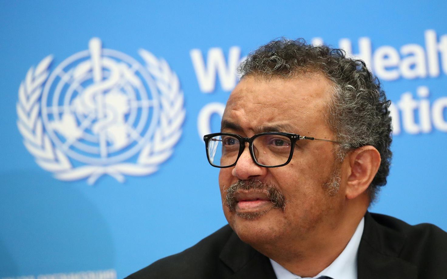 Tedros Adhanom Ghebreyesus.