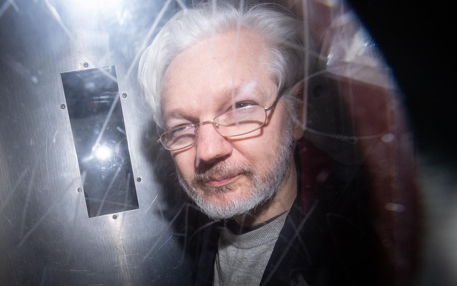 Assange 2020. aasta jaanuaris.