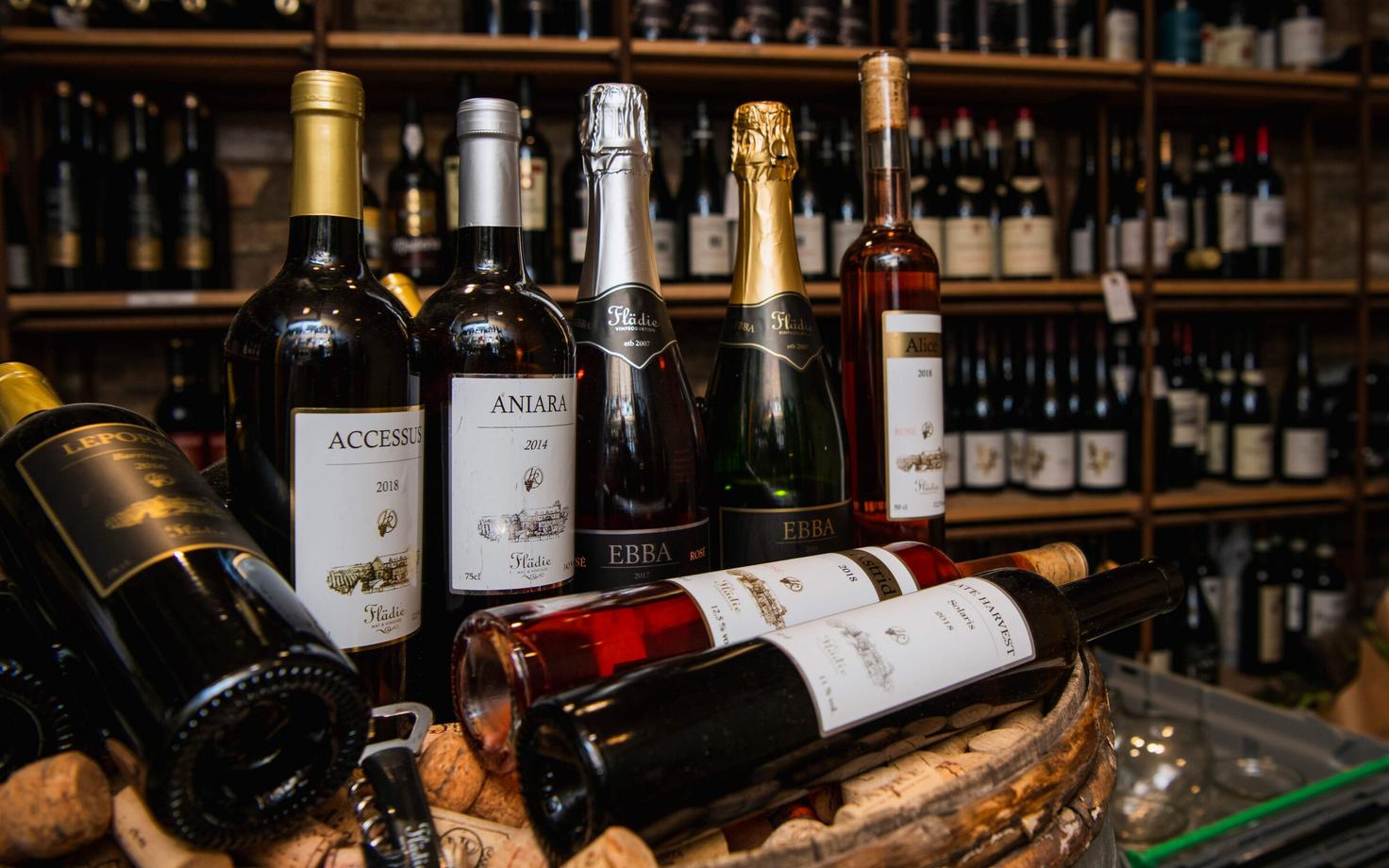 Veinipudelid