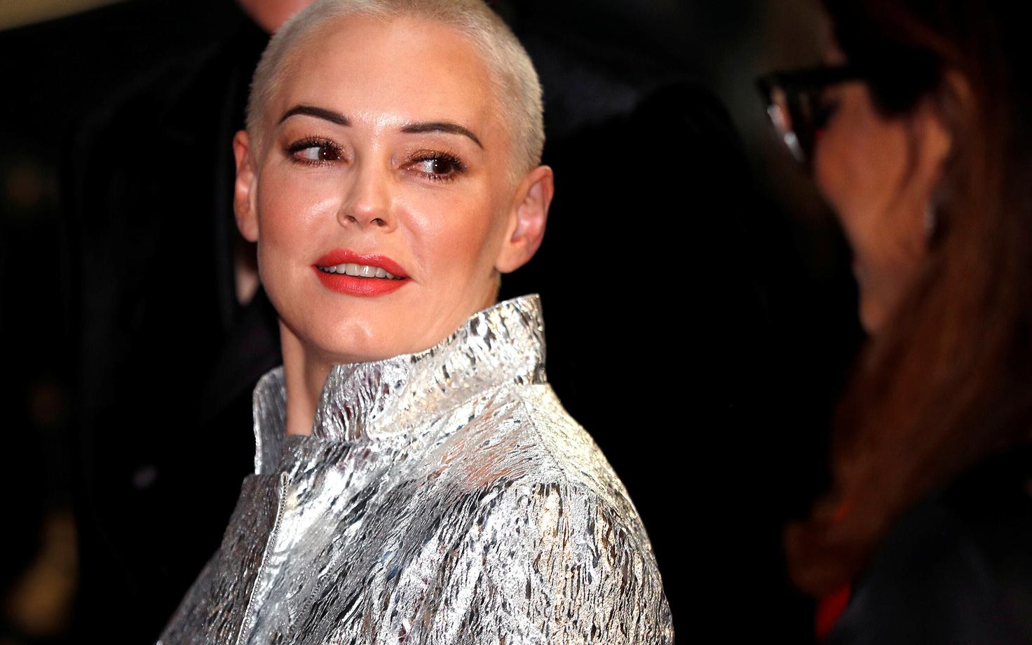 Näitleja ja aktivist Rose McGowan.