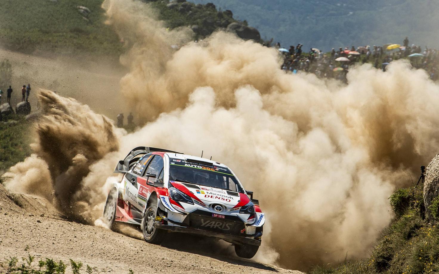 Ott Tänak - Martin Järveoja 2019. aasta Portugali MM-rallil