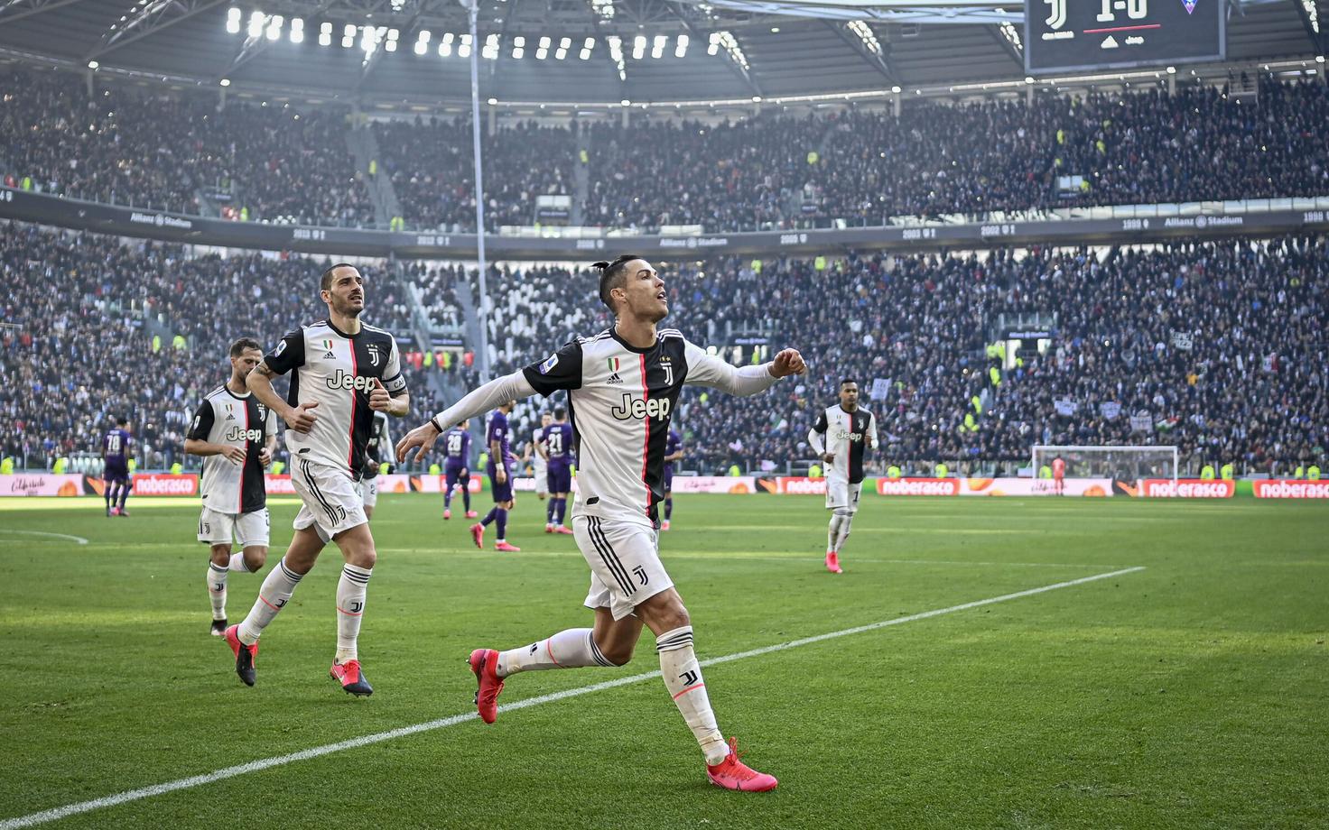 Torino Juventuse mängijad hoiavad liigatabelis hetkel esikohta