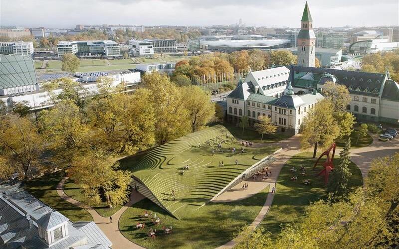 Dagopeni Soome rahvusmuuseumi juurdeehitise võistlustöö pälvis 185 osalejaga võistlusel neljanda ehk ostupreemia. Autorid Jaan Kuusemets, Erko Luhaaru, Anne Vingisar, Jose De la Peña Gómez Millán ja Jose A Pavón Gonzalez.