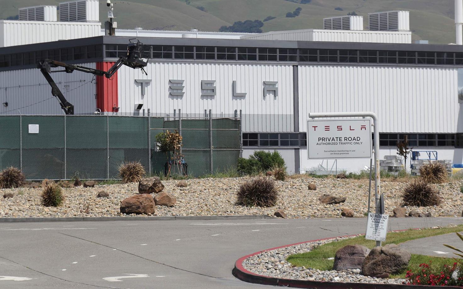 Tesla tehas Fremontis Californias.