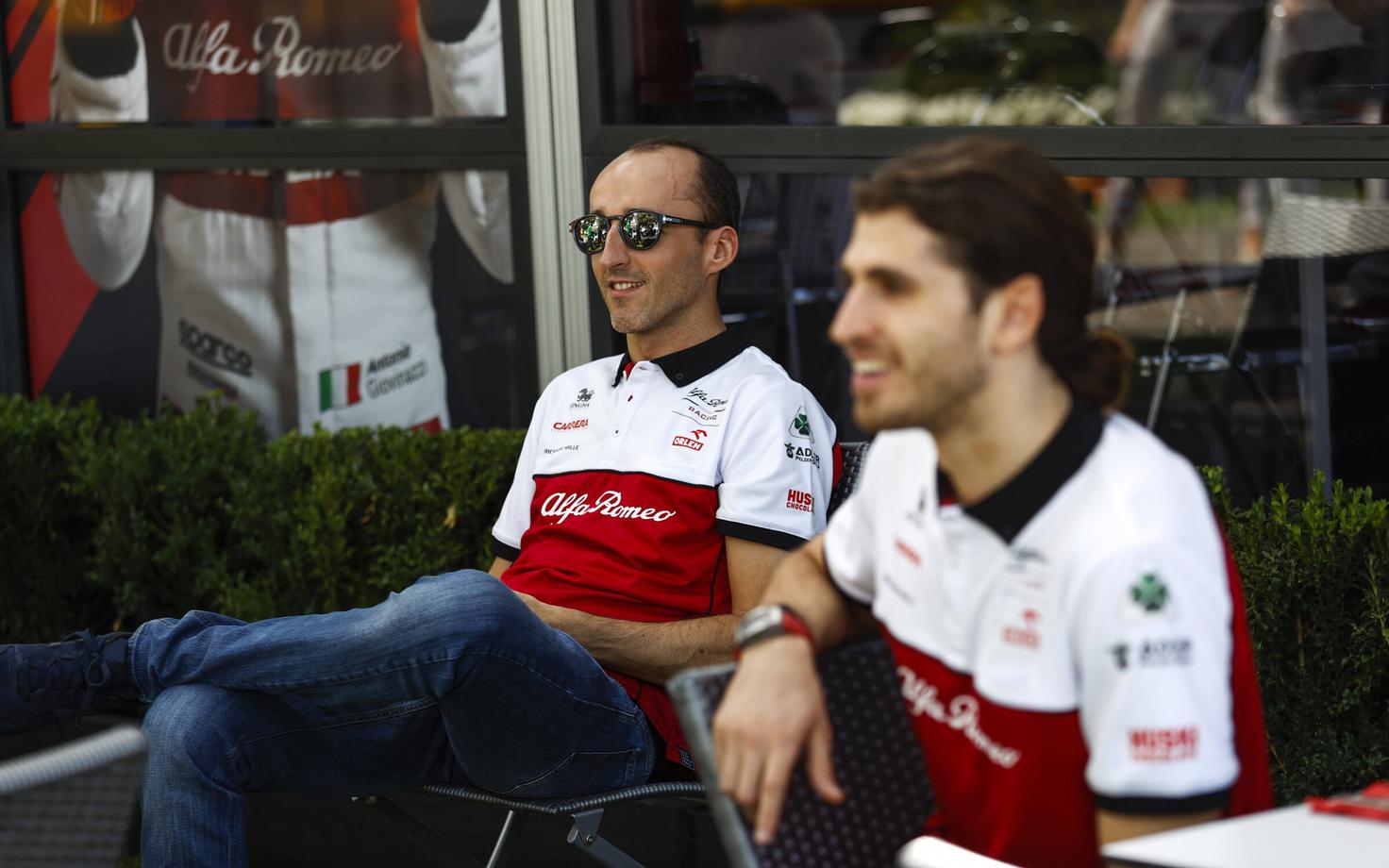 Robert Kubica (vasakul)