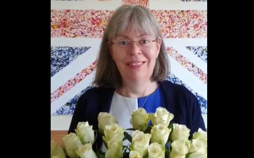 The United Kingdom's Ambassador to Estonia Mrs. Theresa Bubbear.
