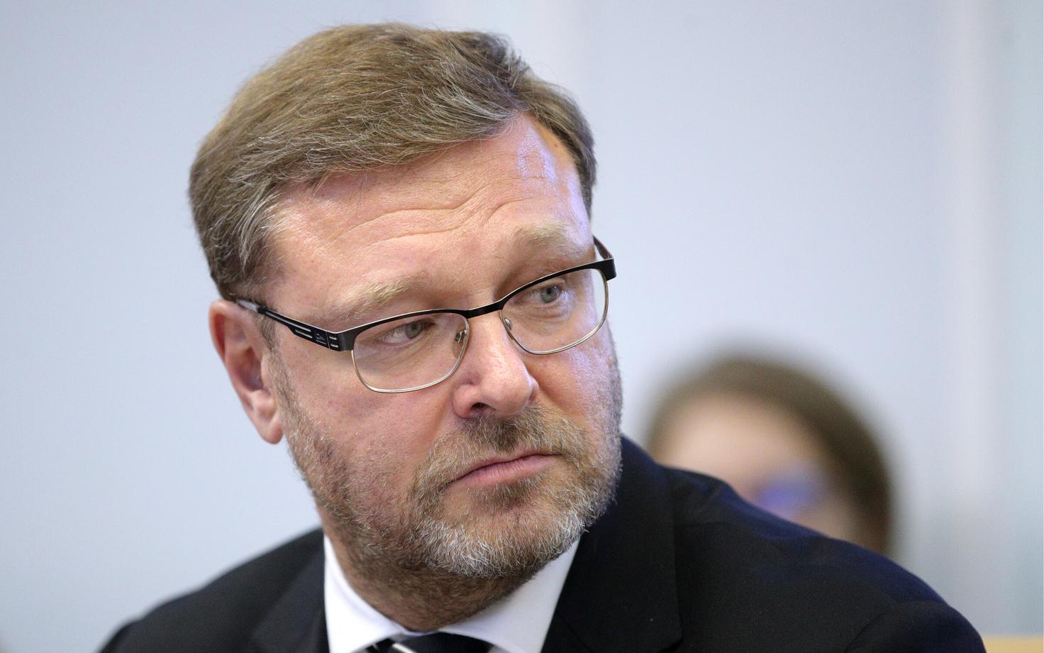 Föderatsiooninõukogu väliskomisjoni esimees Konstantin Kossatšov.