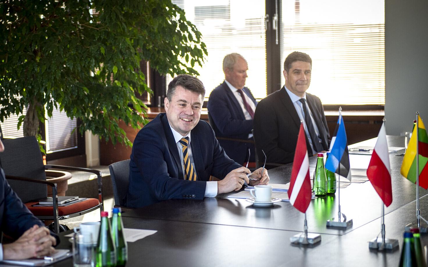 Urmas Reinsalu Balti ja Poola välisministrite kohtumisel Tallinnas
