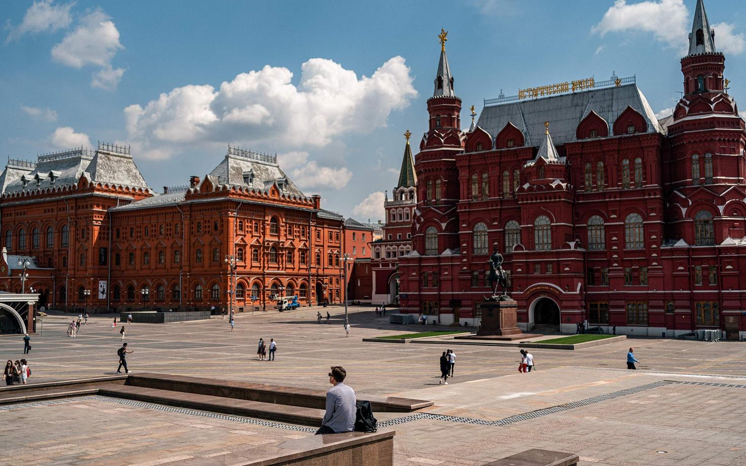 Inimesed Moskvas.