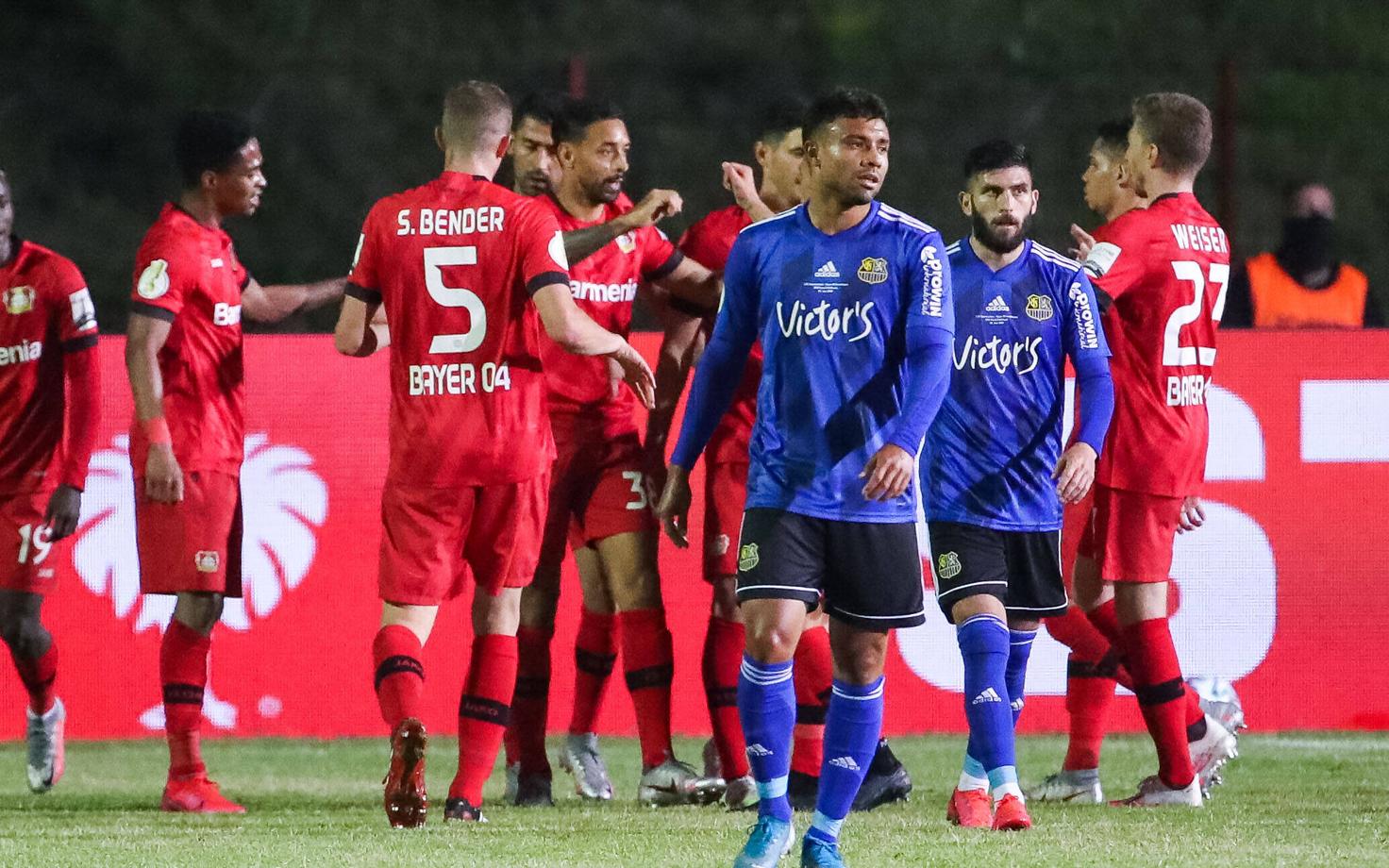 1. FC Saarbrücken - Leverkuseni Bayer