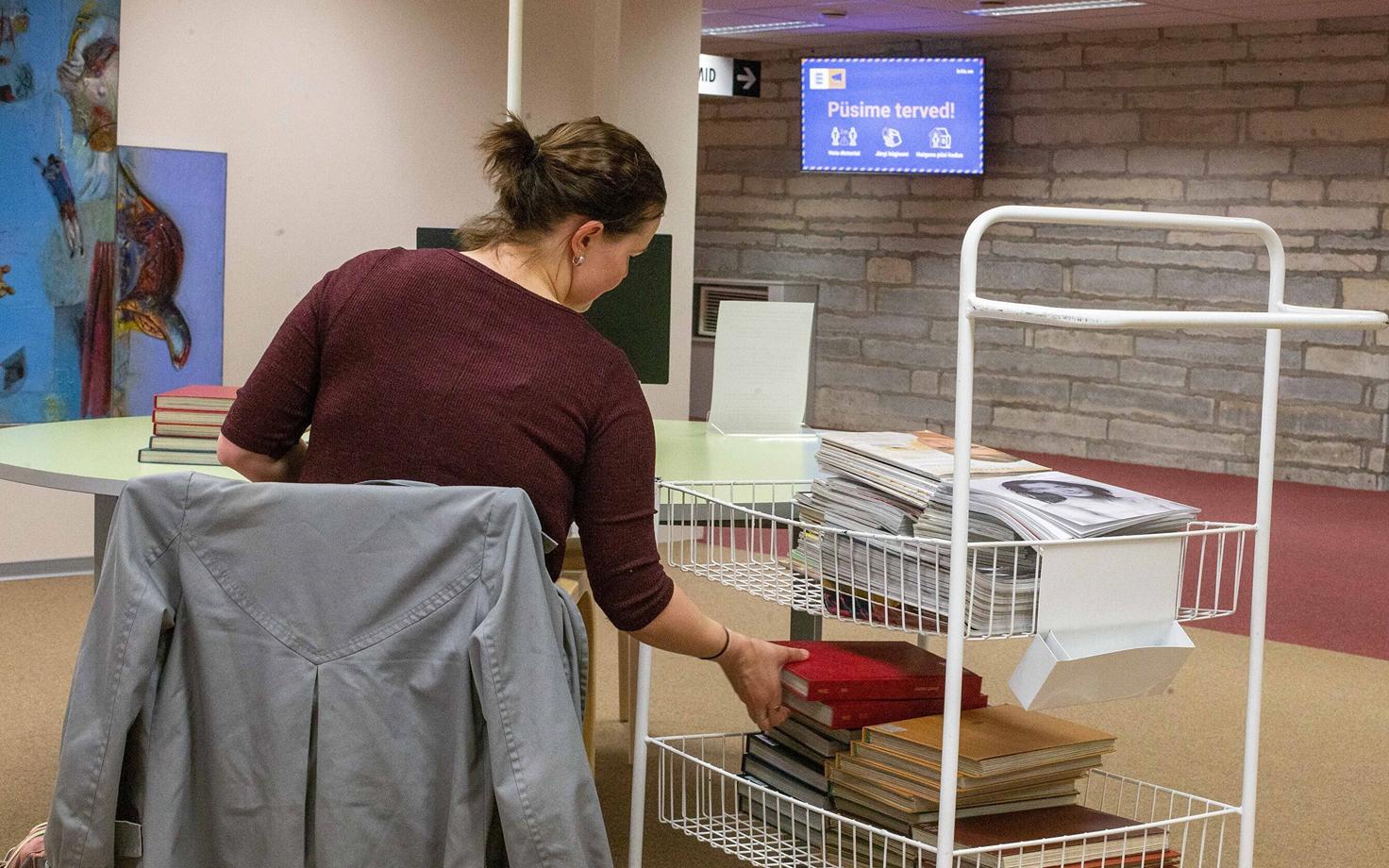 Rahvusraamatukogu lõpetab viiviste võtmise.