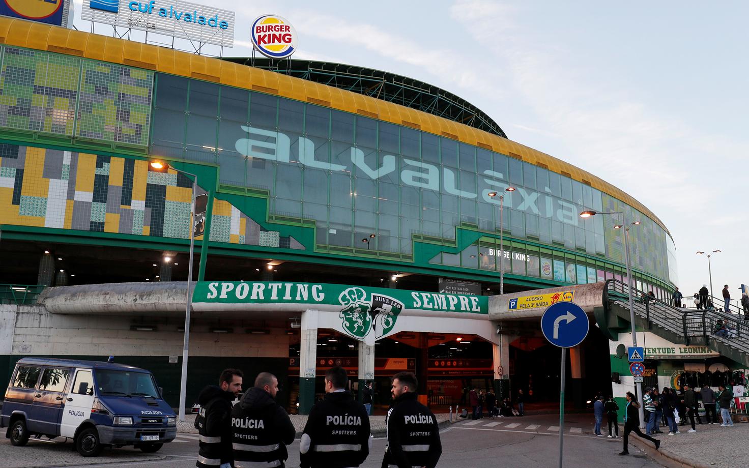 Jose Alvalade staadion Lissabonis