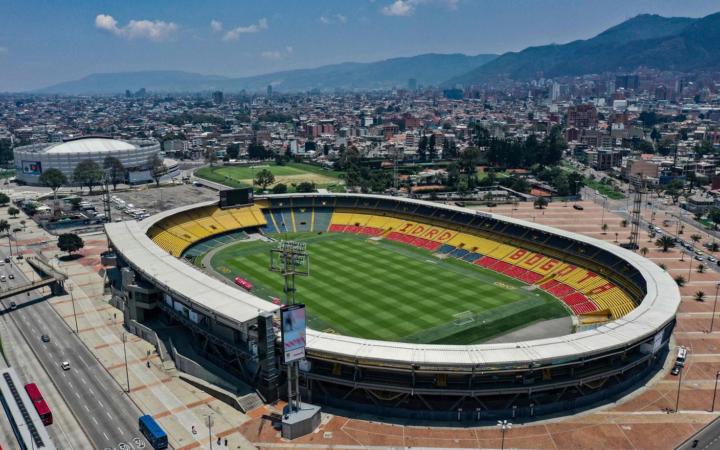 El Campini jalgpallistaadion Colombia pealinnas Bogotas
