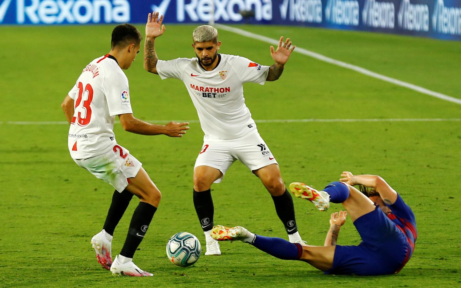 Sevilla mängis Realile kätte võimaluse pühapäeval Barcelonast mööduda