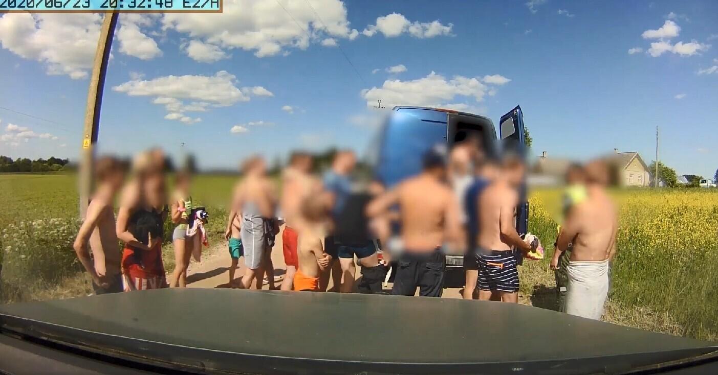 Kaader politsei videost.