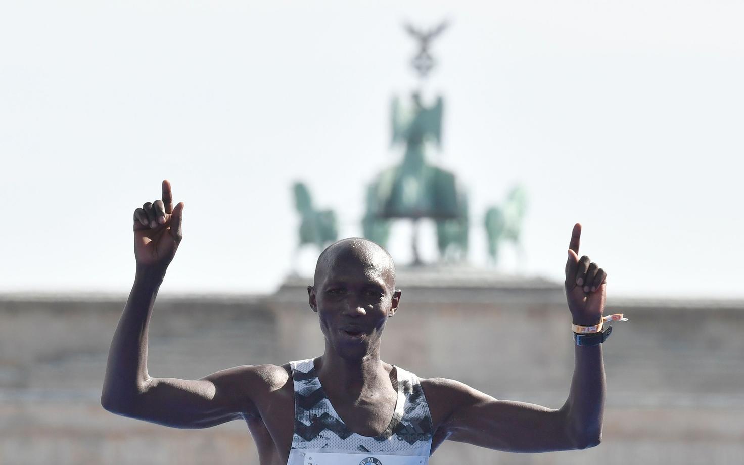 Wilson Kipsang Berliini maratonil