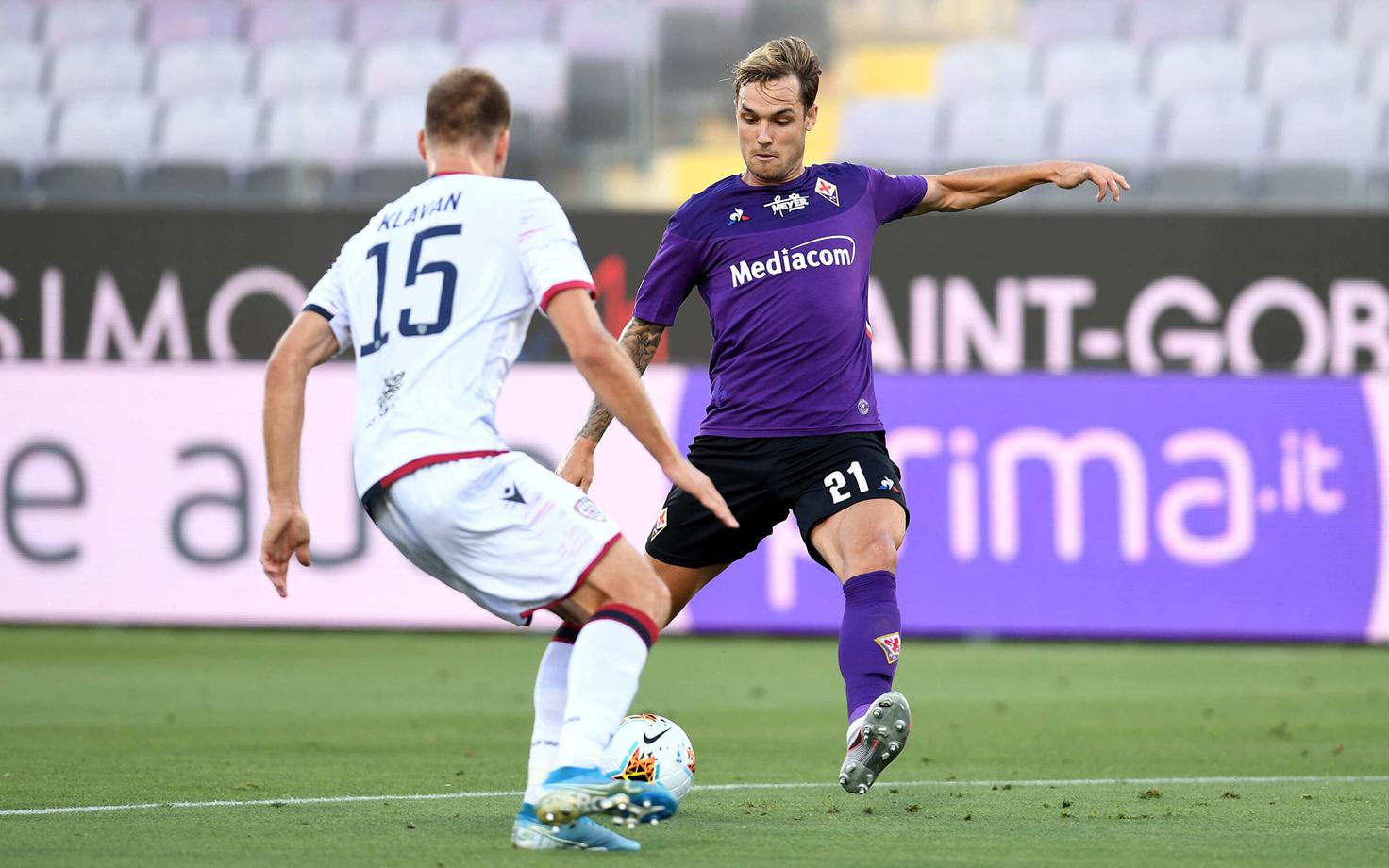 Ragnar Klavan (nr 15) mängus Fiorentinaga