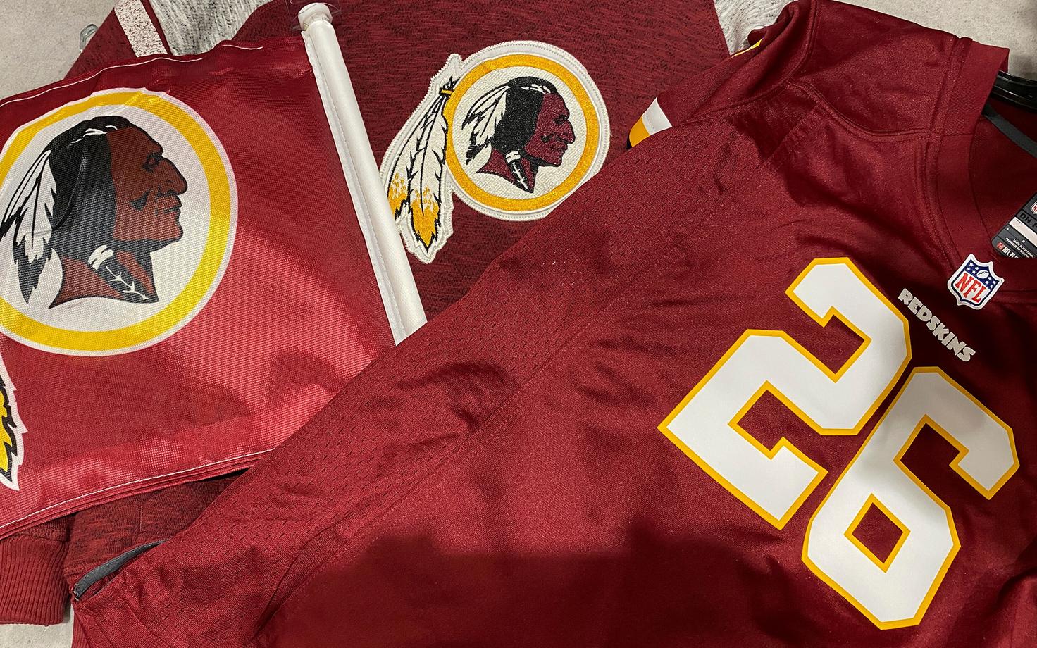 Washington Redskinsi sümboolikaga tooted
