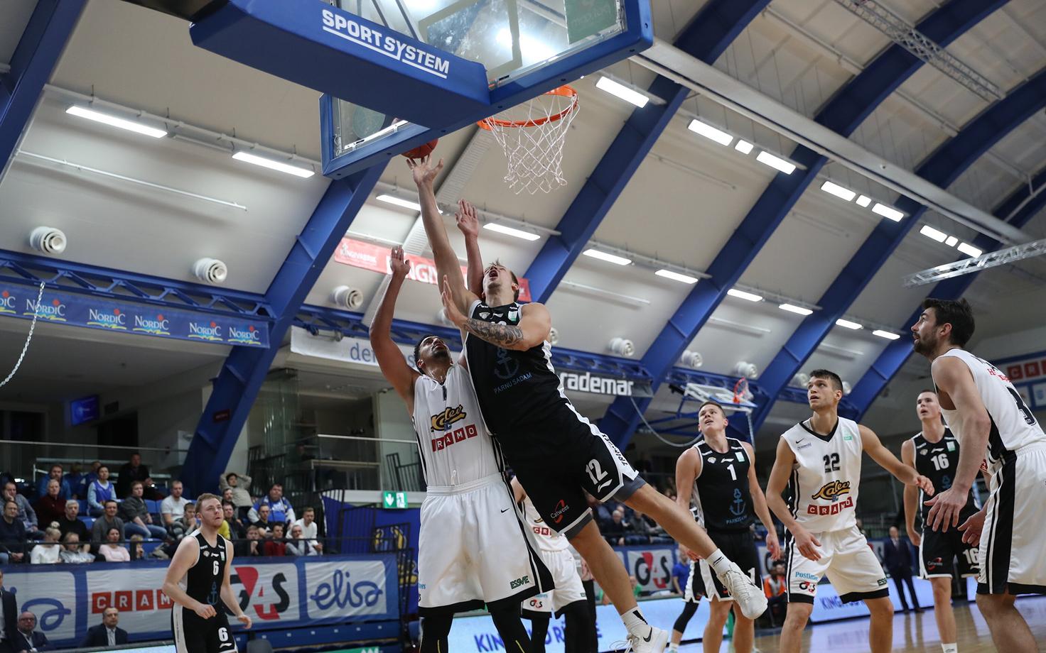 Karl-Martin Kask (12) mängus BC Kalev/Cramo vastu.