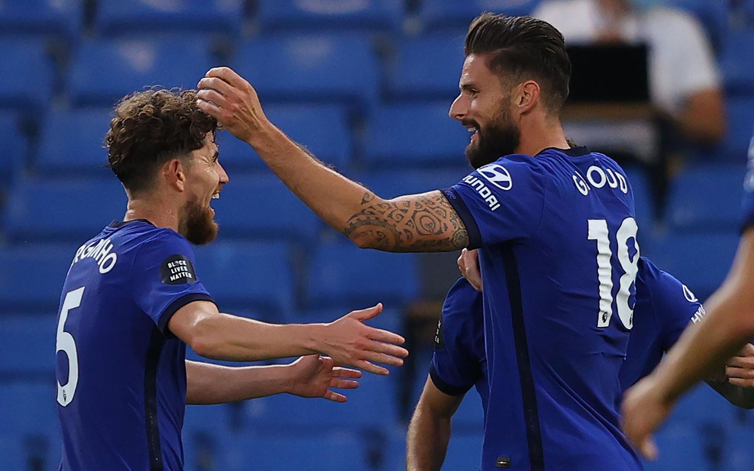 Olivier Giroud' värav tõi Chelseale väärtusliku võidu.