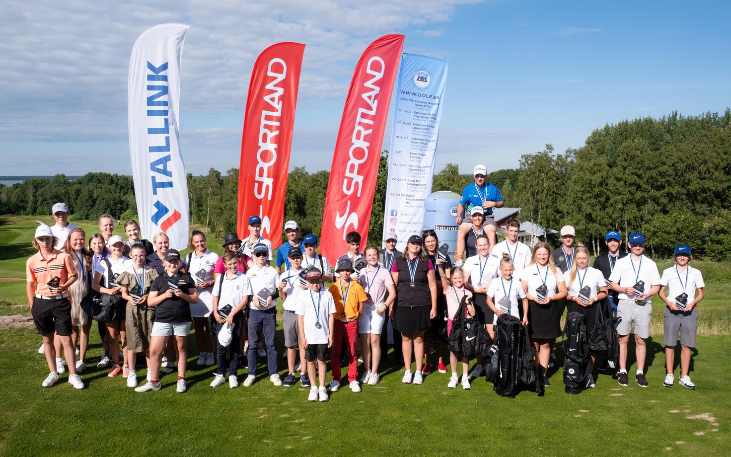 Junior Openi kõigi vanuseklasside parimad