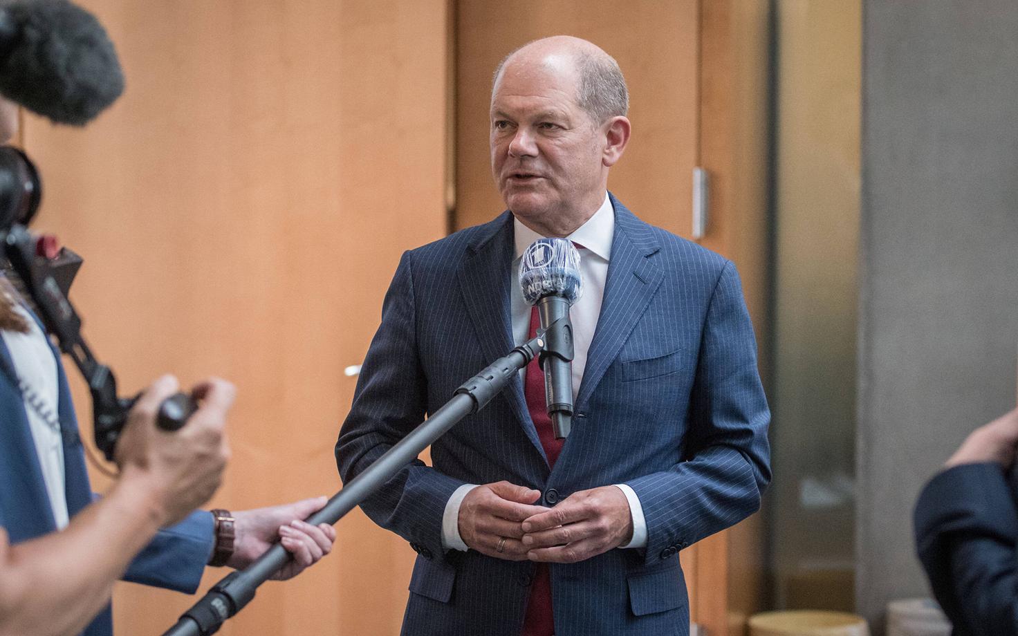 Saksa rahandusminister Olaf Scholz.