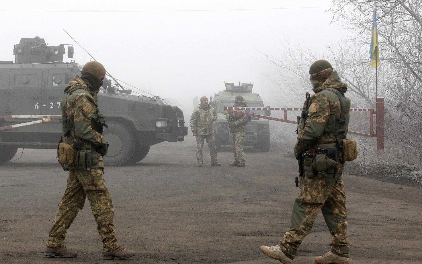 Ukraina sõjaväelased.