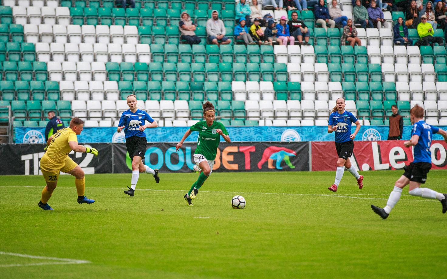 Naiste jalgpalli karikafinaal Tallinna FC Flora ja JK Tallinna Kalev vahel