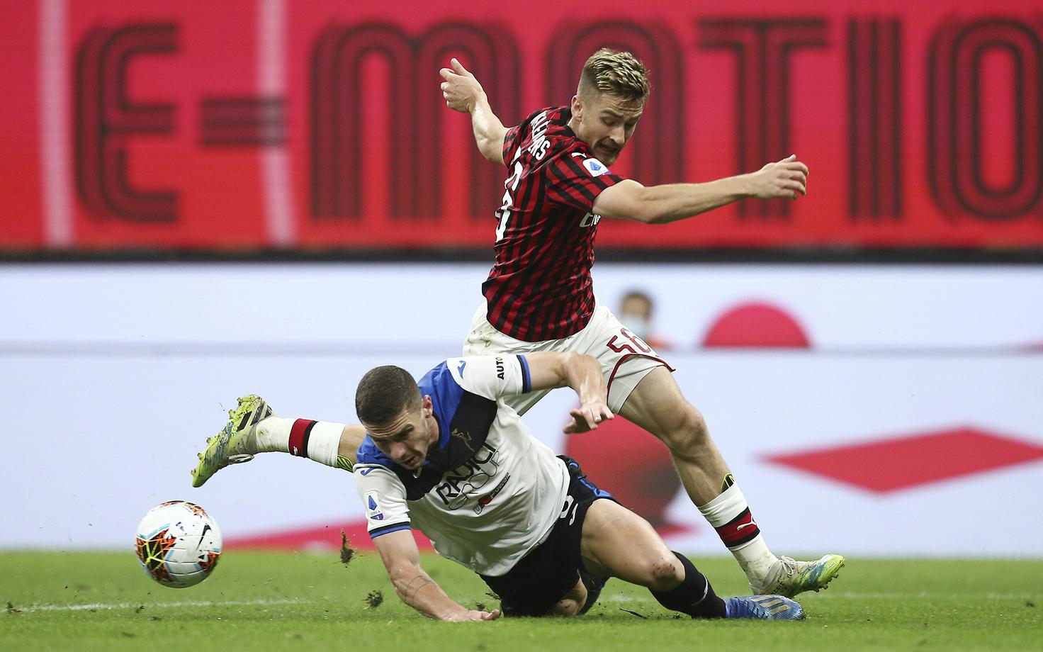 Atalanta kaotas koduväljakul AC Milanile punkte