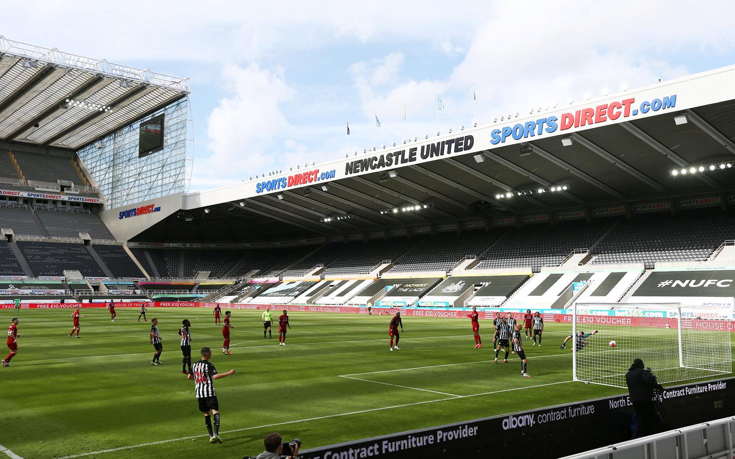 Newcastle Unitedi kodustaadion St. James Park