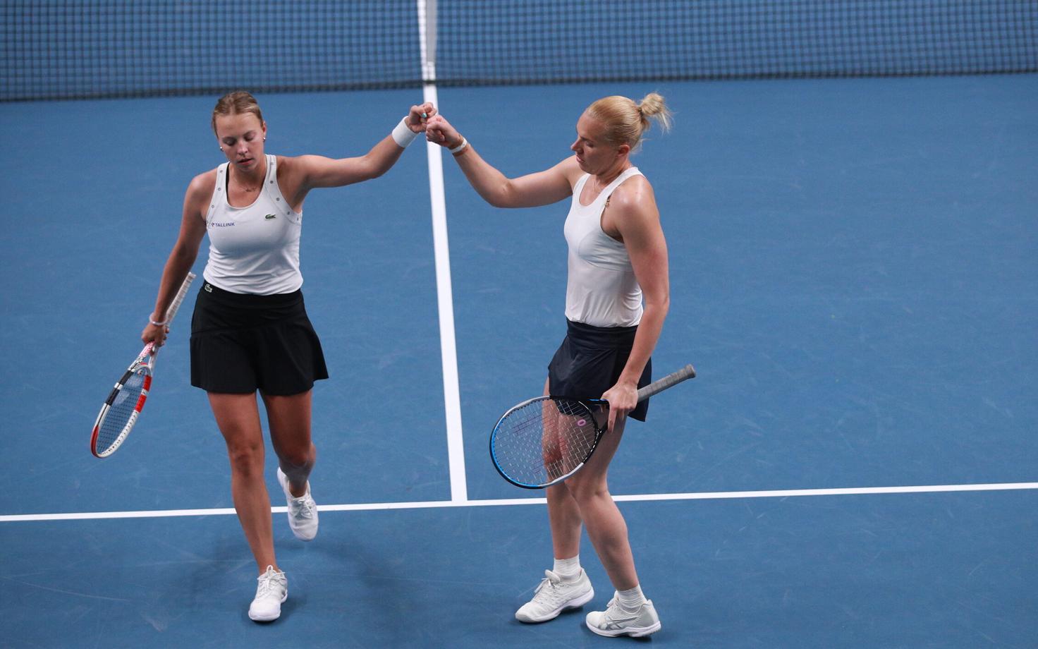 Anett Kontaveit ja Kaia Kanepi