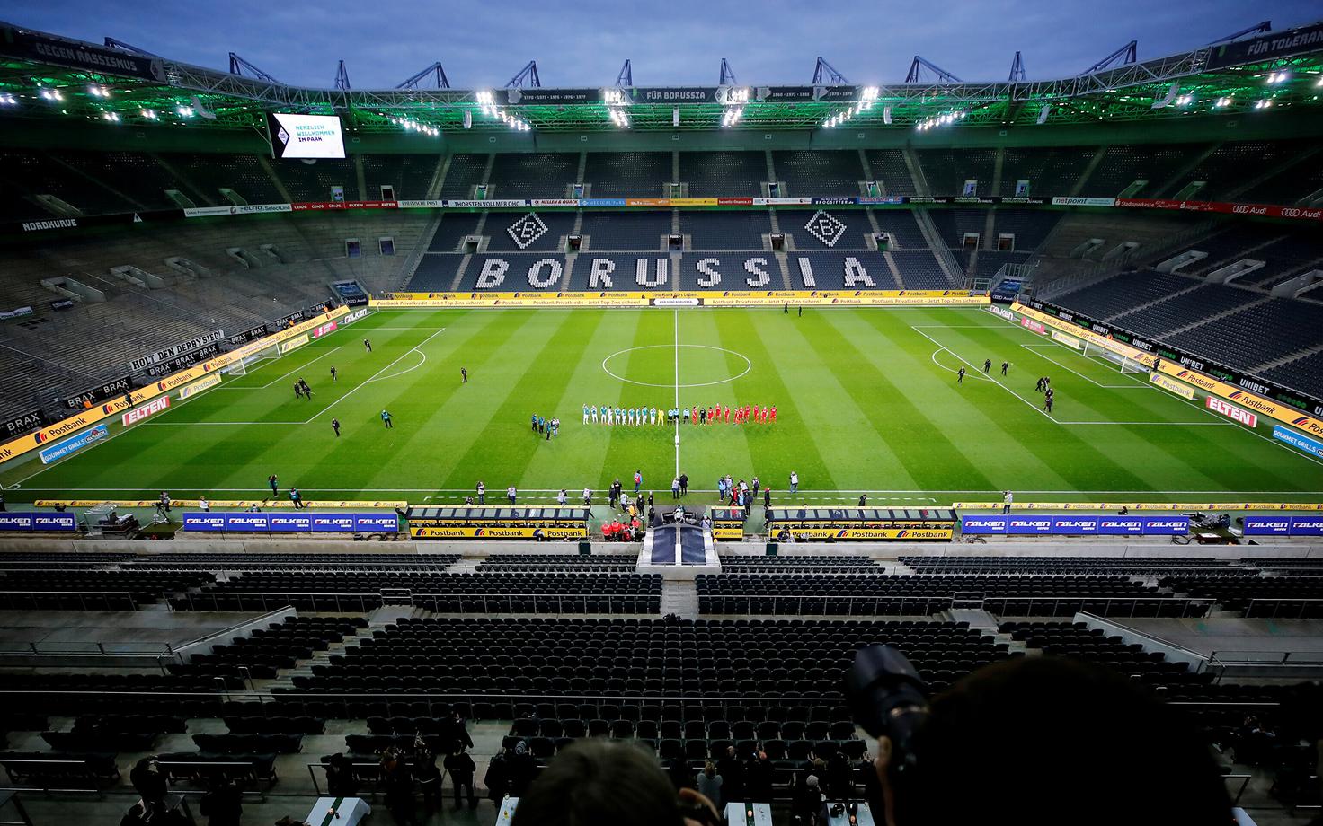 Peale koroonaviiruse pausi mängiti Bundesliga kohtumised tühjade tribüünide ees