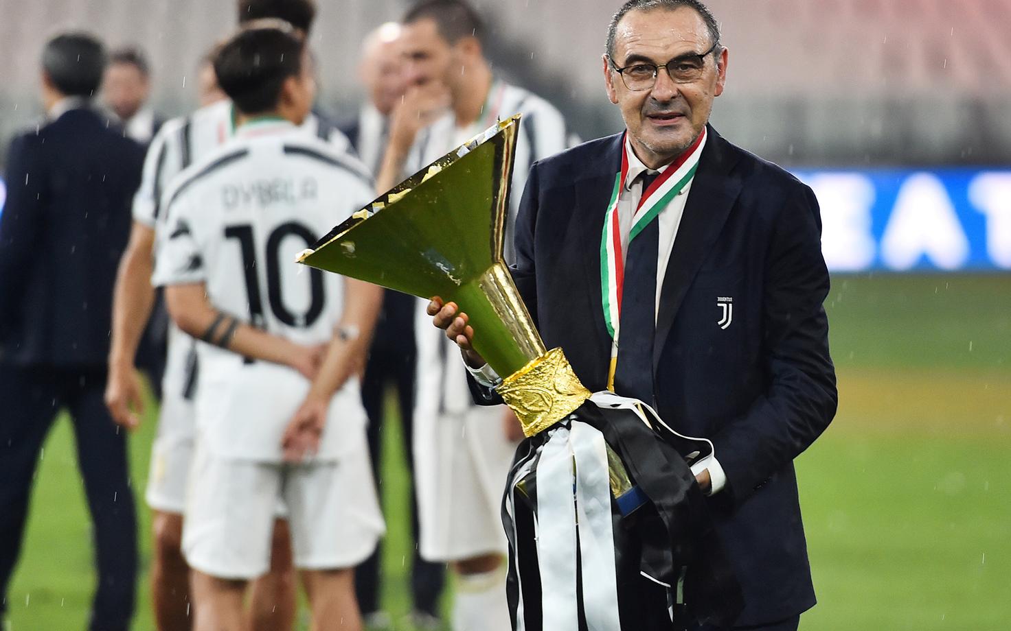 Maurizio Sarri tüüris Juventuse tänavu klubi üheksanda järjestikuse meistritiitlini