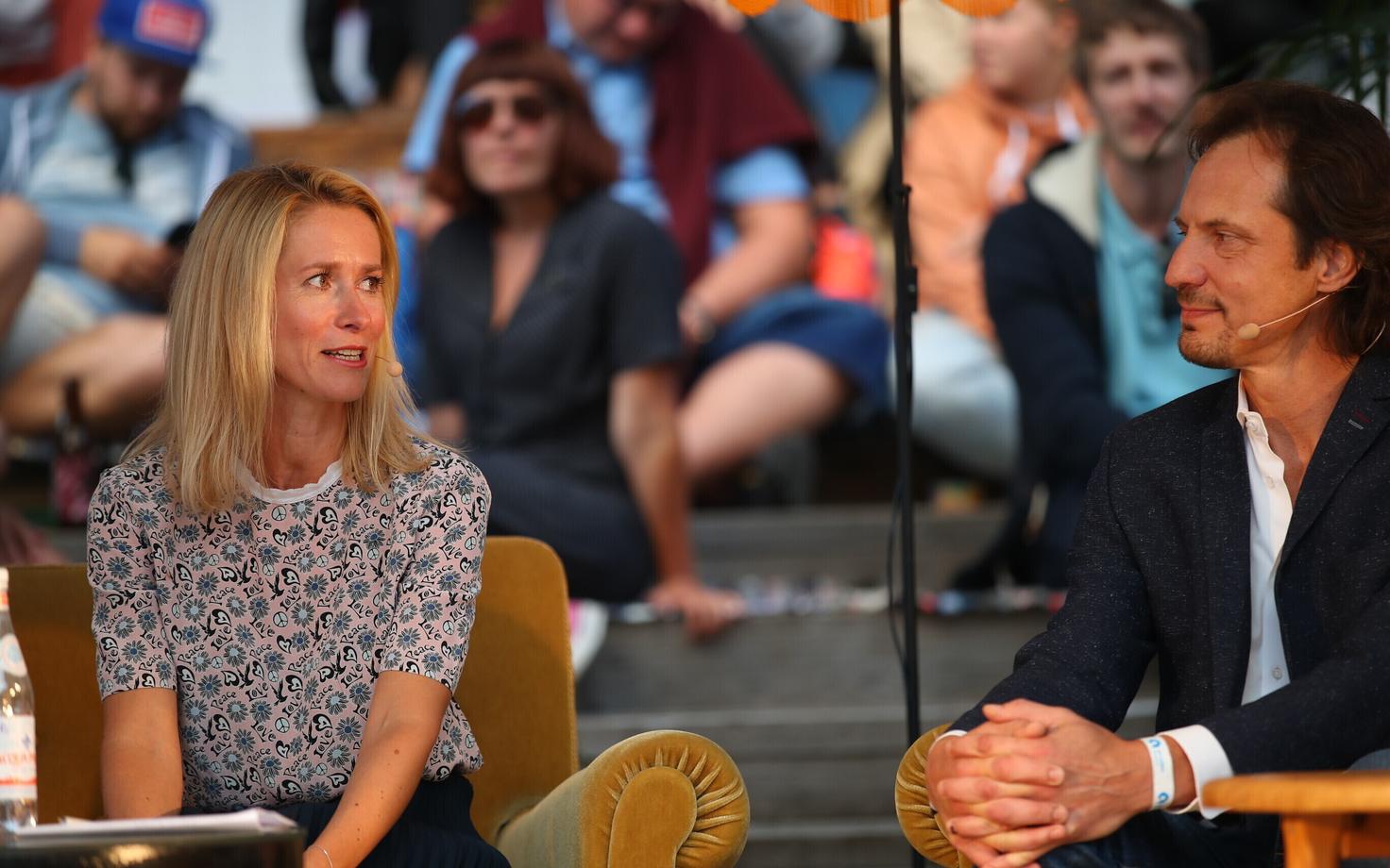 Erakonnaesimeeste debatt Arvamusfestivalil.