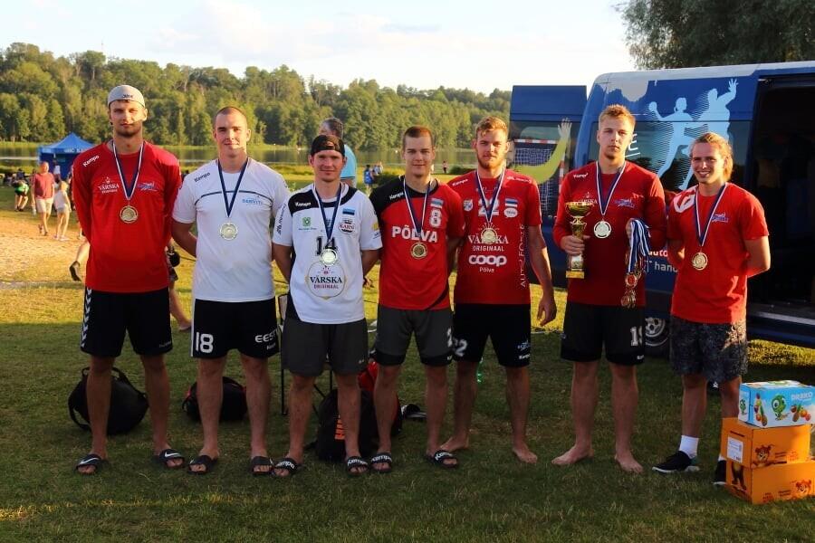 Meeste seas tuli rannakäsipalli Eesti meistriks Põlva Serviti 1.